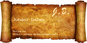 Juhász Dalma névjegykártya